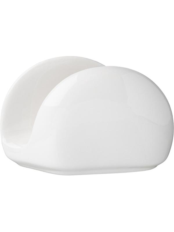 Салфетница 'Кунстверк';фарфор;,H=75,L=115,B=40мм;белый 03172334