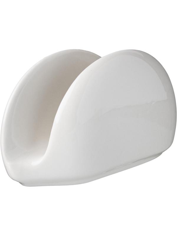 Салфетница 'Кунстверк';фарфор;,H=75,L=115,B=40мм;белый 03172334