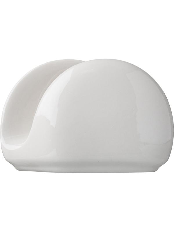 Салфетница 'Кунстверк';фарфор;,H=75,L=115,B=40мм;белый 03172334