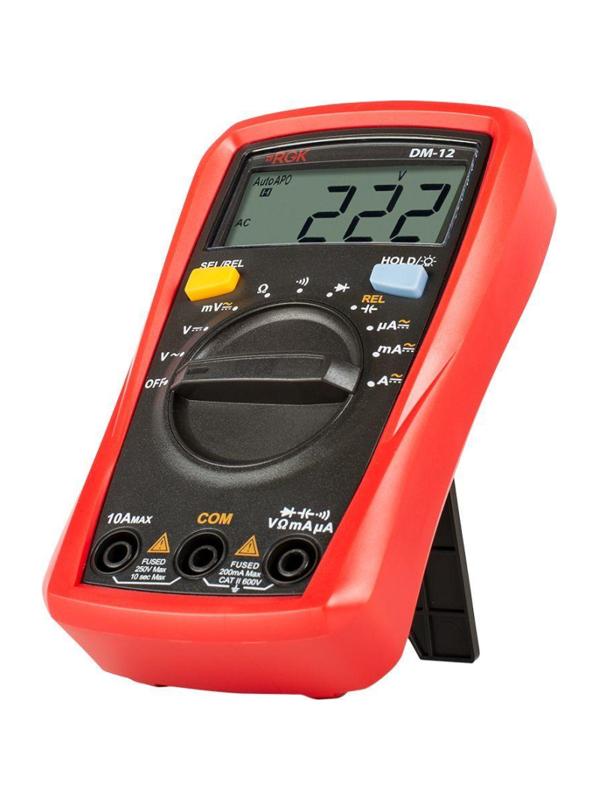Мультиметр цифровой RGK DM-12 с поверкой (779630)