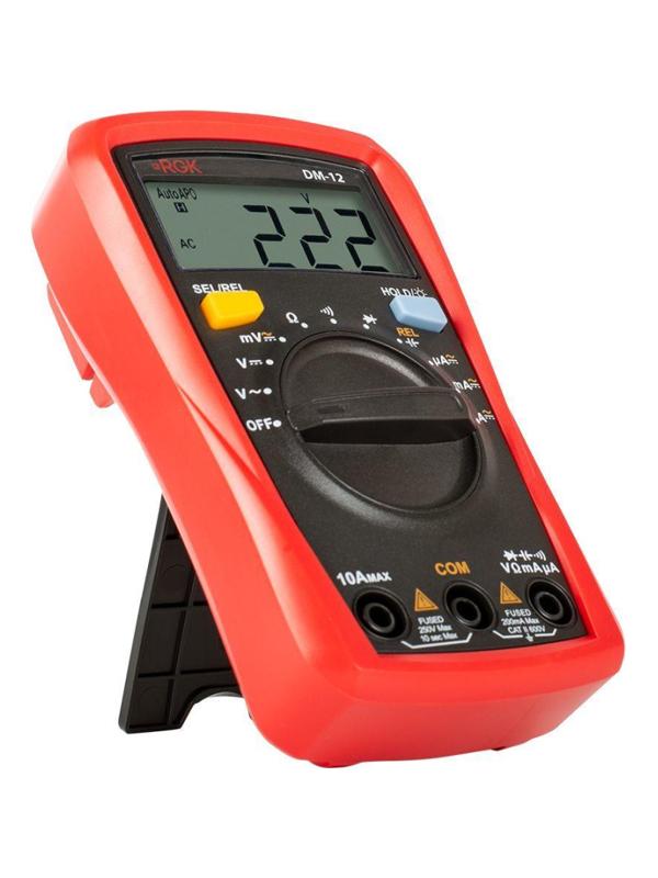 Мультиметр цифровой RGK DM-12 с поверкой (779630)