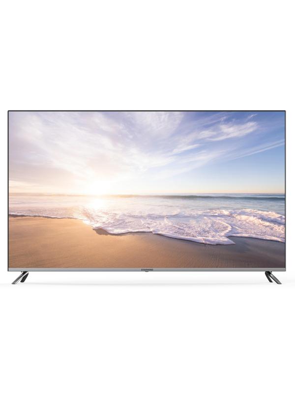 Телевизор Starwind SW-LED58UG401, UHD, smart (Яндекс), стальной