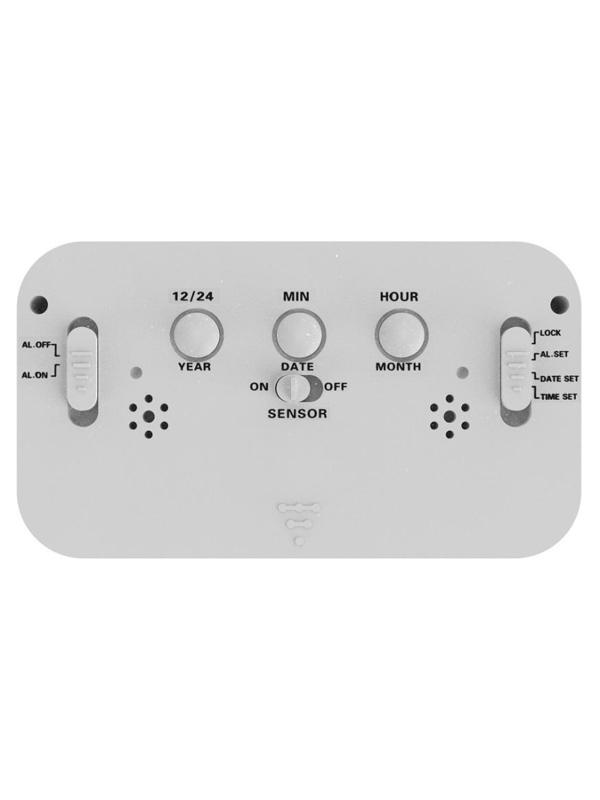 Часы-будильник Ritmix CAT-100 White