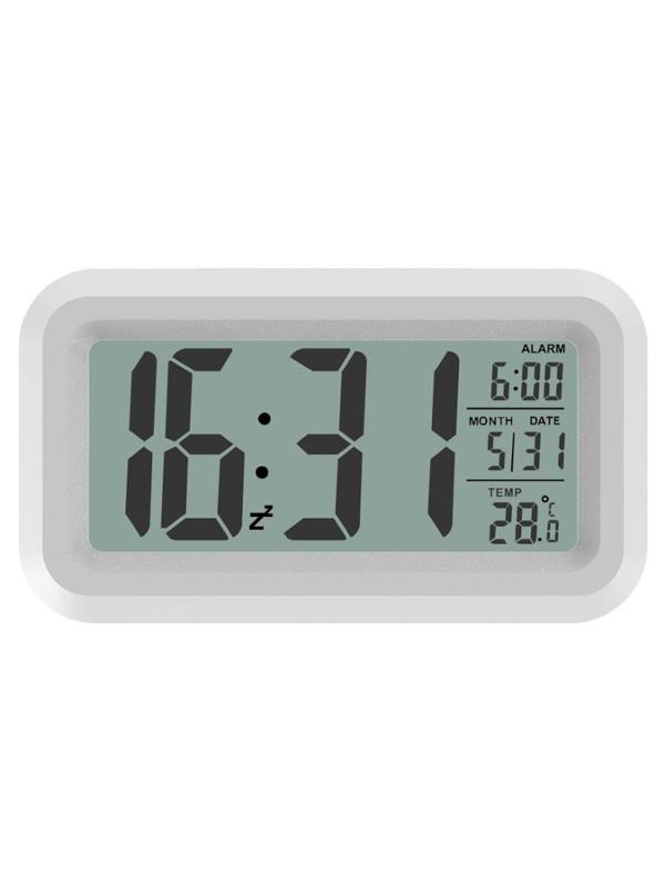 Часы-будильник Ritmix CAT-100 White