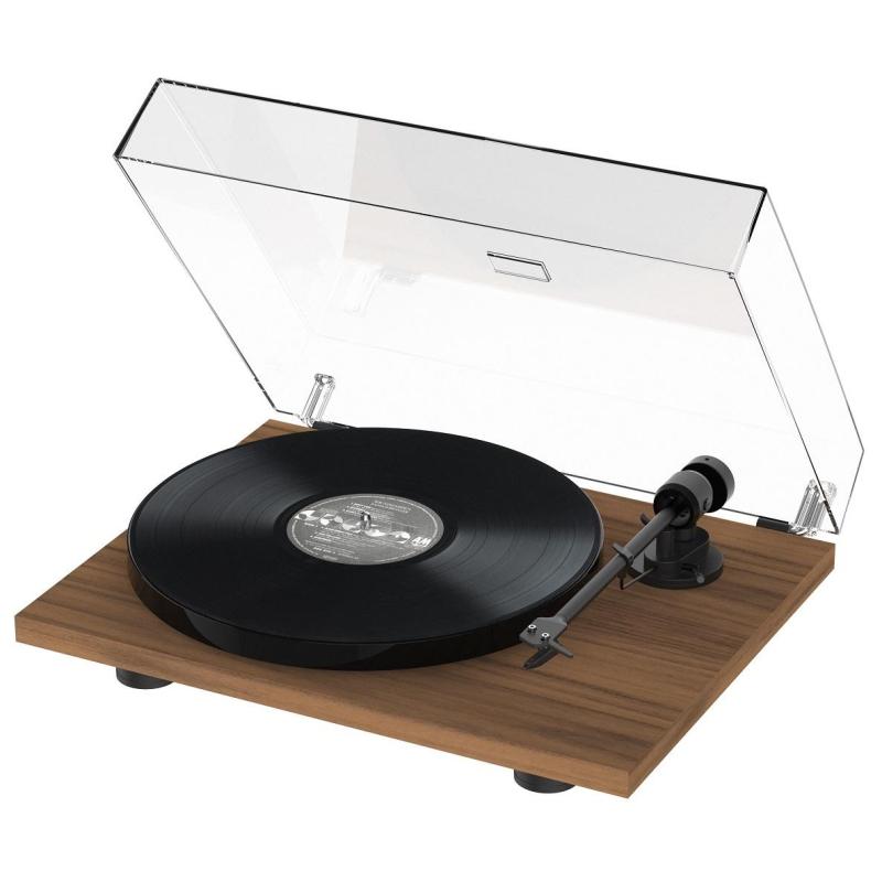 Виниловый проигрыватель Pro-Ject E1 Walnut OM5e UNI