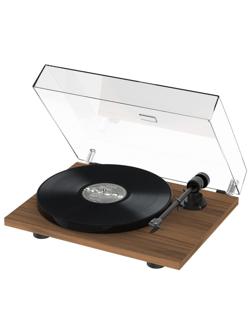 Виниловый проигрыватель Pro-Ject E1 Walnut OM5e UNI