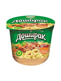 Картофельное пюре Доширак с курицей, 40гх24шт