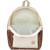 Рюкзак №1School  бежевый эмблема мишка
