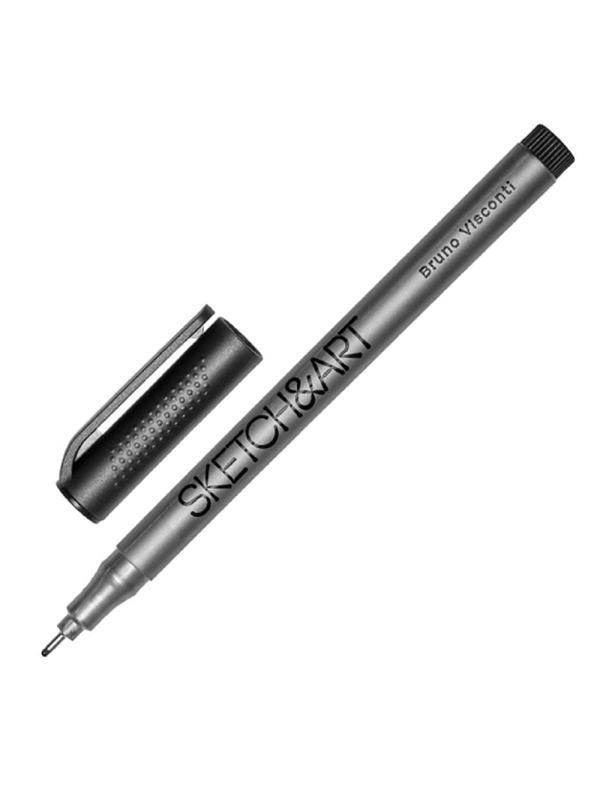 Набор линеров утолщенных Sketch&Art черного цвета, 4 шт. 36-0032