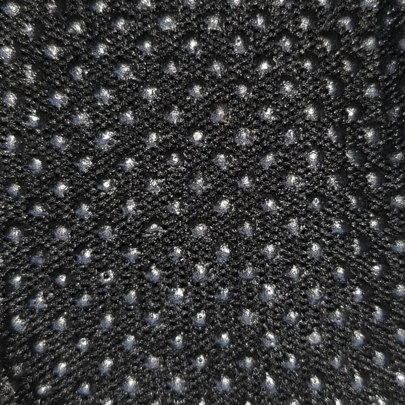 Перчатки полиэфир с ПВХ точкой арт.nl11pd черные (р.9-11)(12 пар/уп)