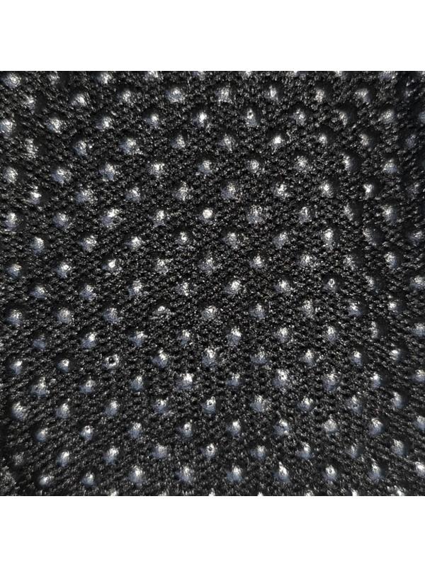 Перчатки полиэфир с ПВХ точкой арт.nl11pd черные (р.9-11)(12 пар/уп)