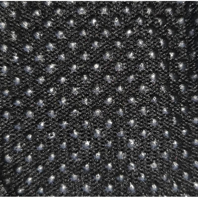 Перчатки полиэфир с ПВХ точкой арт.nl11pd черные (р.7-9)(12 пар/уп)