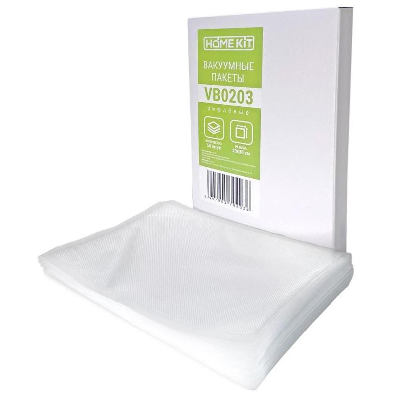Пакет вакуумный Home Kit VB0203 Уп. (0.2х0.3м, 50 шт)