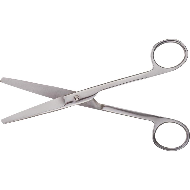 Ножницы тупоконечные прямые, 170 мм Н-236