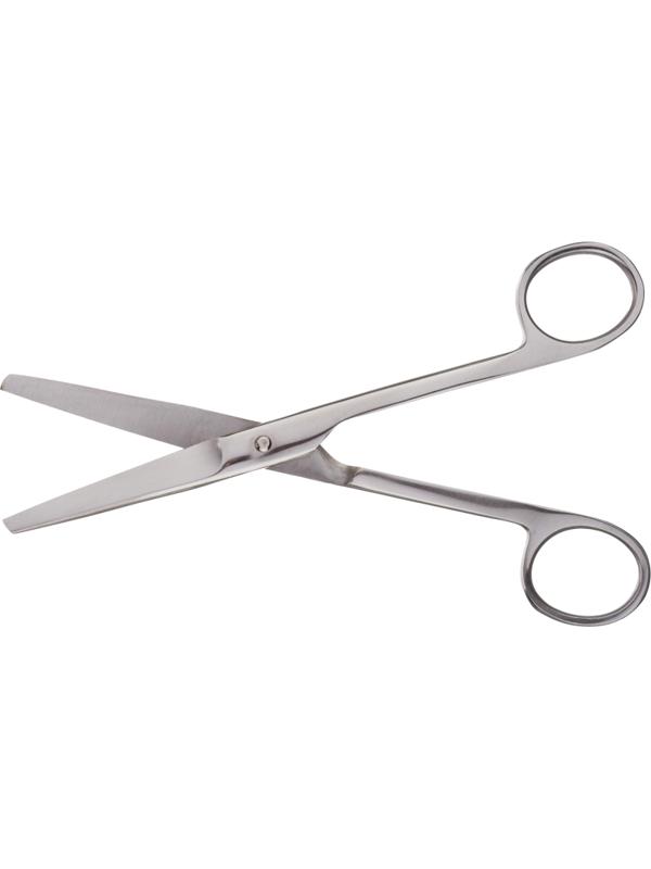 Ножницы тупоконечные прямые, 170 мм Н-236