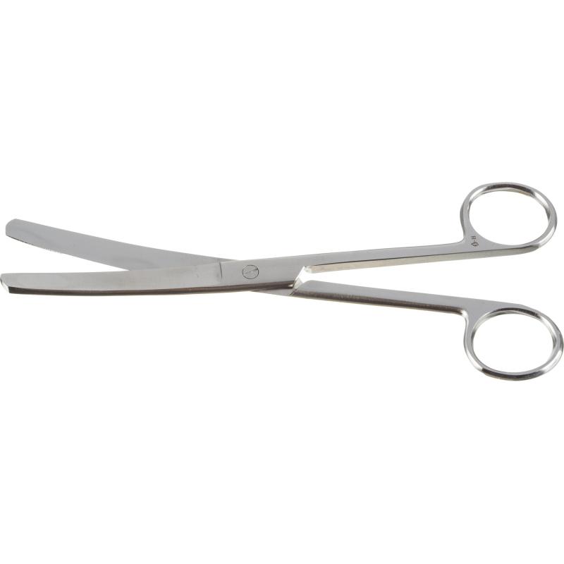 Ножницы тупоконечные вертикально-изогнутые, 170 мм Н-237