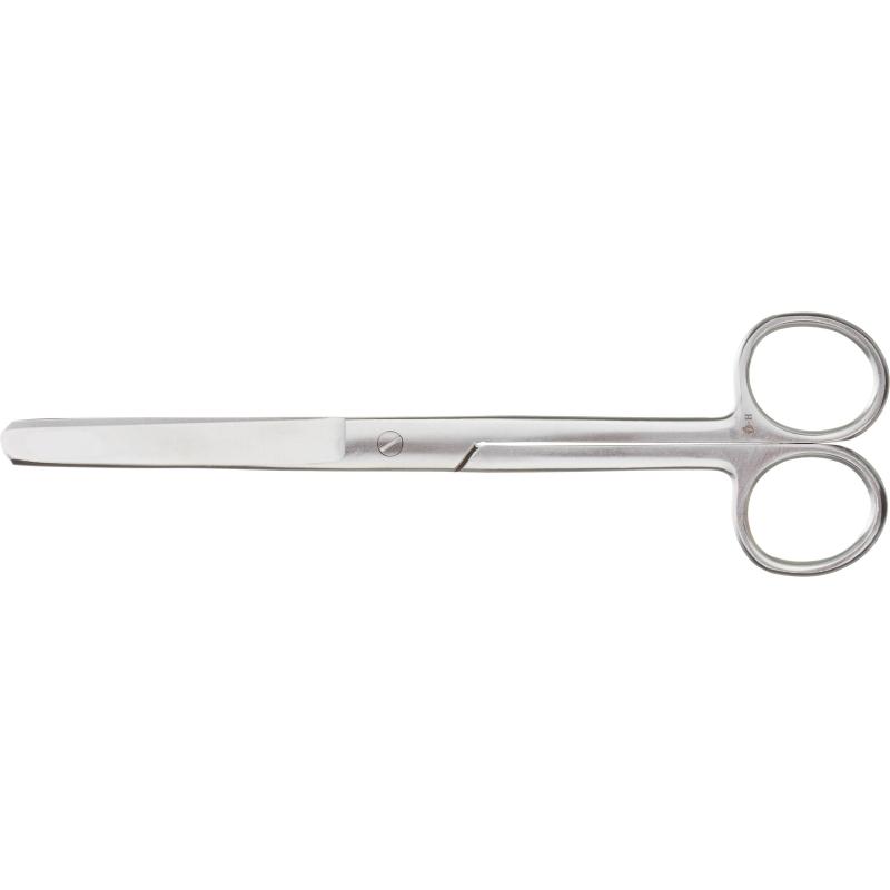 Ножницы тупоконечные вертикально-изогнутые, 170 мм Н-237