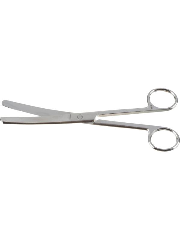 Ножницы тупоконечные вертикально-изогнутые, 170 мм Н-237