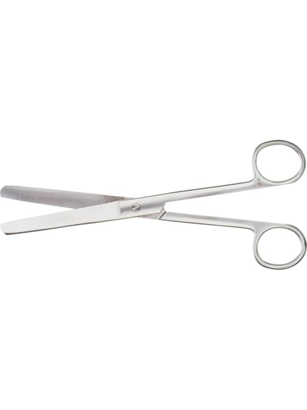 Ножницы тупоконечные вертикально-изогнутые, 170 мм Н-237