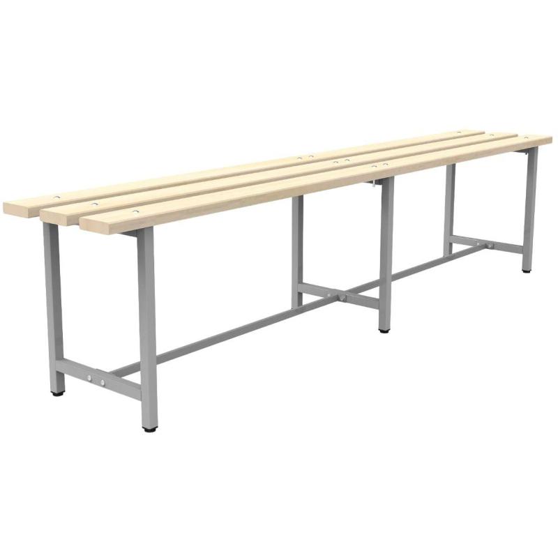 Скамья TI_СТ-4 (N) дерев. доска, 2000мм, рег.опора