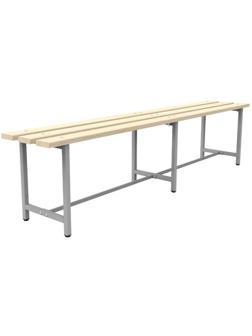 Скамья TI_СТ-4 (N) дерев. доска, 2000мм, рег.опора