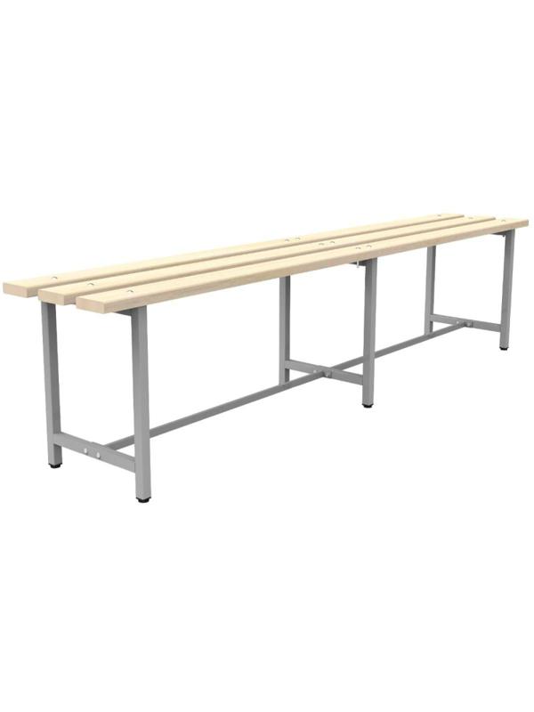 Скамья TI_СТ-4 (N) дерев. доска, 2000мм, рег.опора