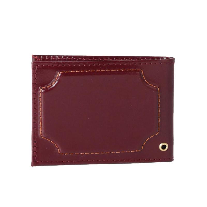 Обложка для удостоверения Кокарда, нат. кожа шик, бордо, Ud0690102