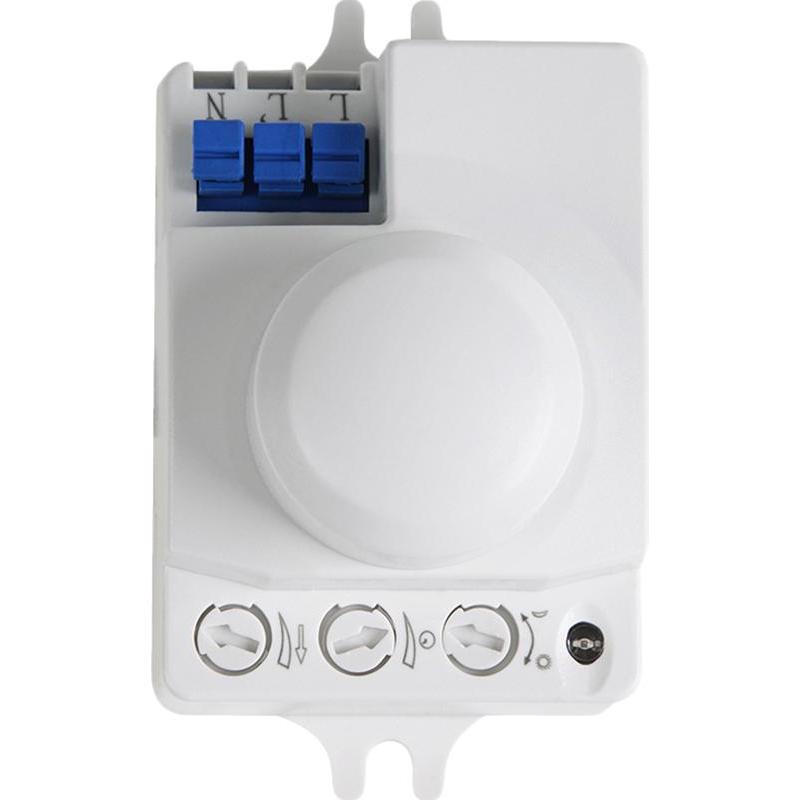 Датчик движения настенно-потолочный микроволновый ДДНПМ 01, REXANT