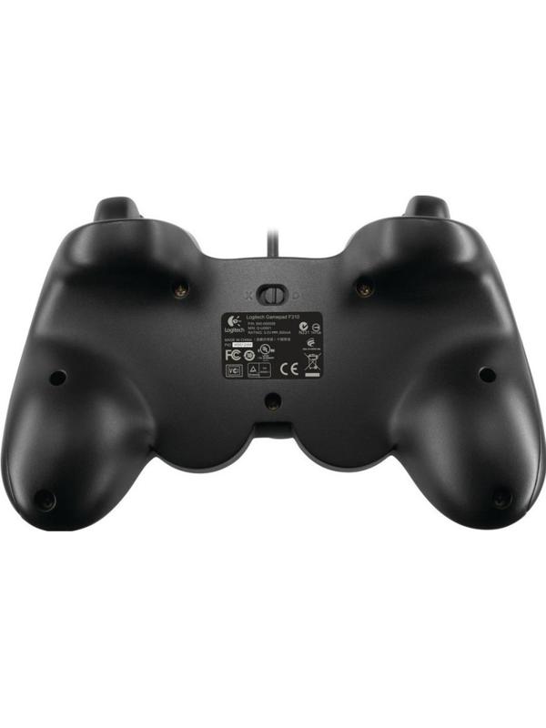 Геймпад Logitech F310 черный/синий, проводной [940-000138