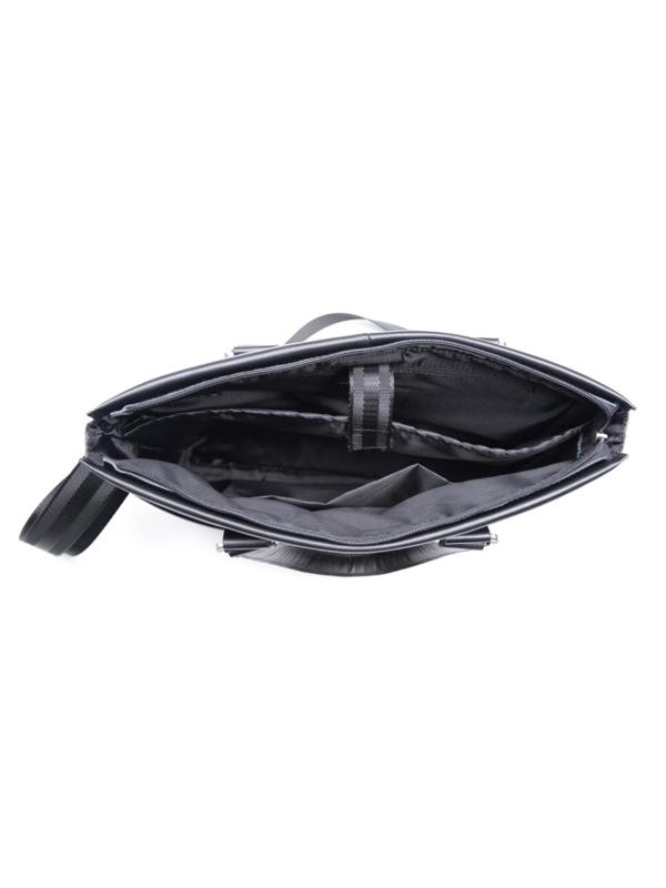 Сумка деловая RONALD BLACK кожа черный, 43426