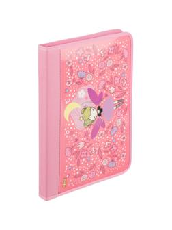 Папка для труда №1School Фея, А4, резинки, ткань/ламинат, 340х235х30,ПТ-Р4