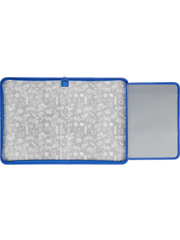 Папка для труда №1School Space time, А4,рез., ткань/ламин 340х235х30,ПТ-Р4