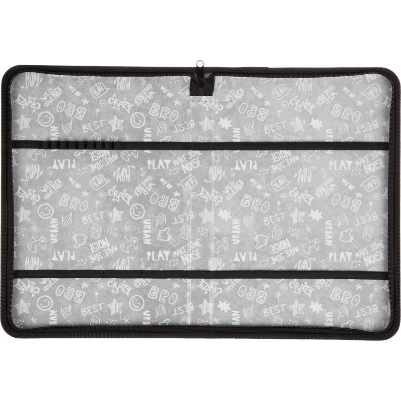 Папка для труда №1School Military А4,резинки, ткань/ламин.,340х235х30,ПТ-Р4