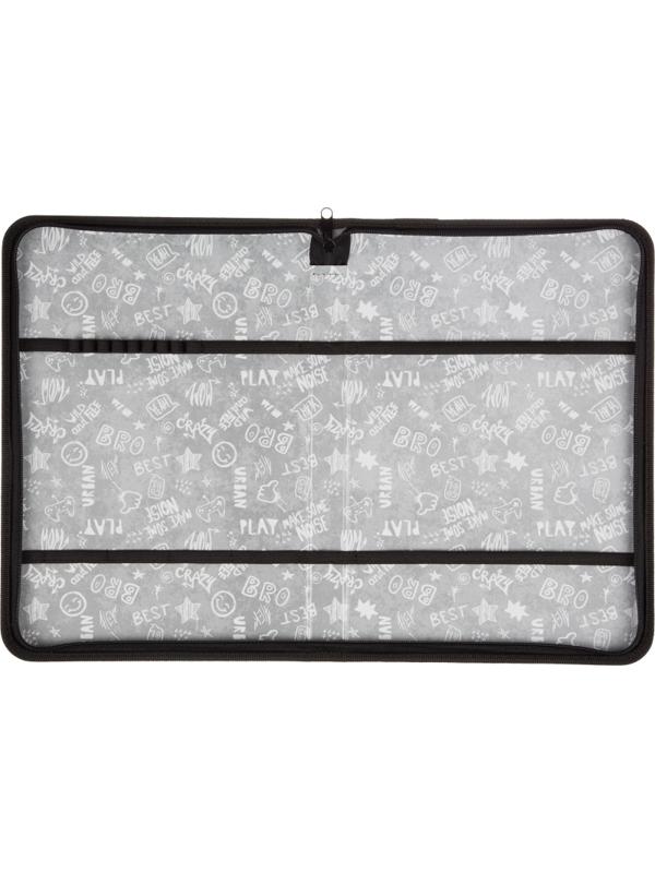 Папка для труда №1School Military А4,резинки, ткань/ламин.,340х235х30,ПТ-Р4