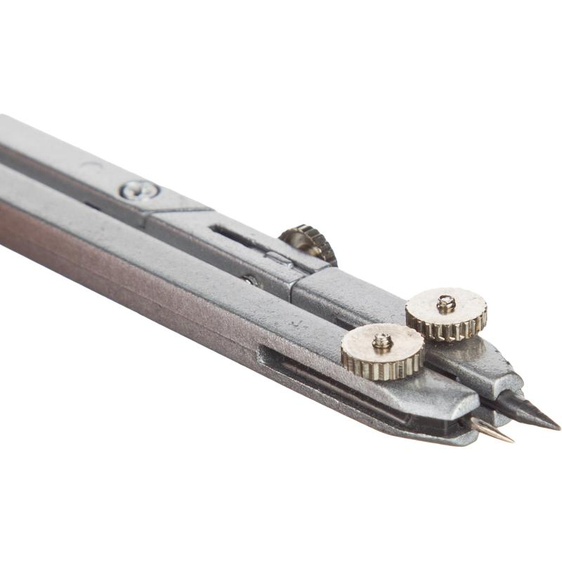 Готовальня Attache BF-A5 2пр/наб,циркуль 129 мм,серебр,пласт.пенал,европодв