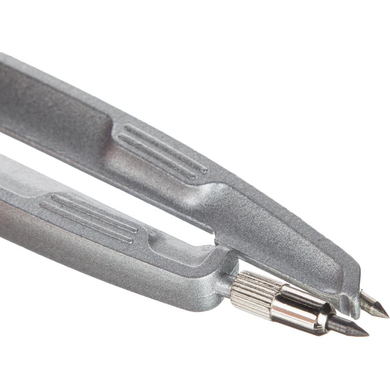 Готовальня №1School 5 пр/наб циркуль 120мм  фиолетов/роз пласт.пенал S50005