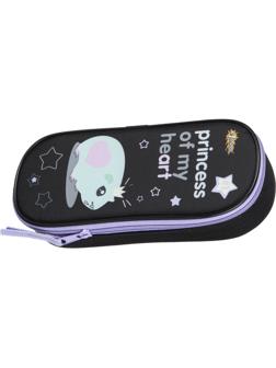 Пенал №1School Princess, ткань, 220х90х50 мм, ПМК 37-20