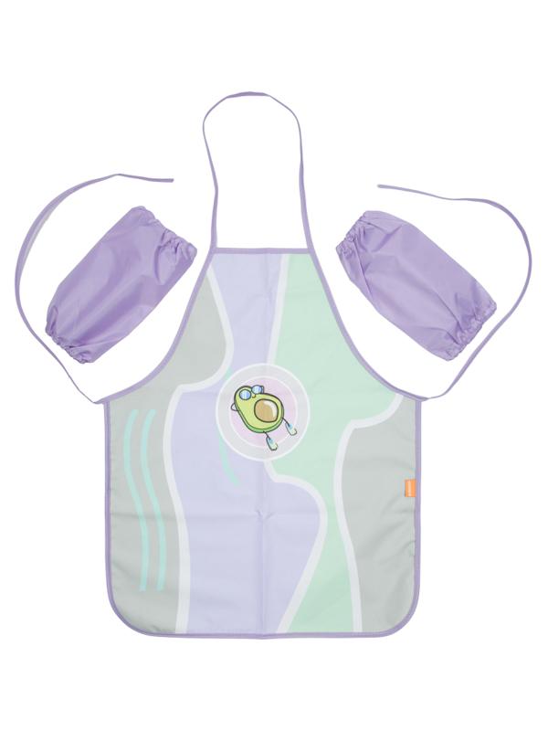 Фартук для труда №1School Avocado cruise, нарукавники,535x445 мм,ФН 41-20