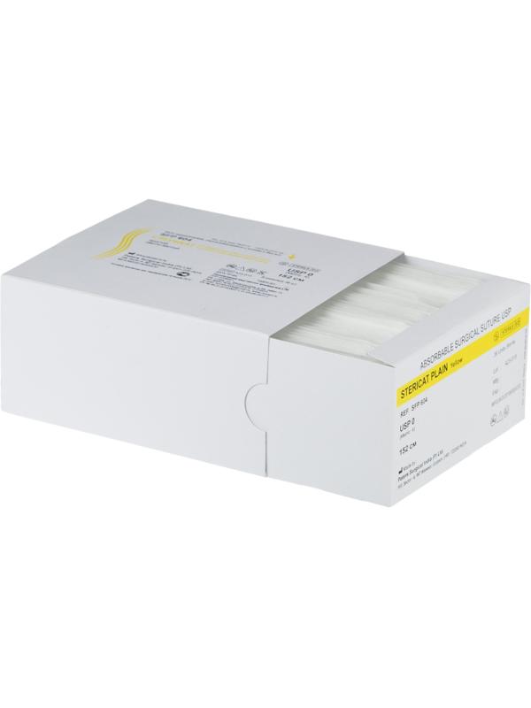 Шовный материал Стерикат простой стерильный длина нити 152 см 0 (4) SFP604