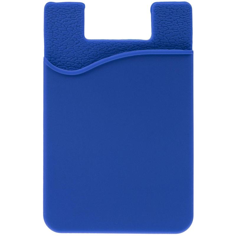 Чехол для карты на телефон Shelley,силикон, синий, 13339.40