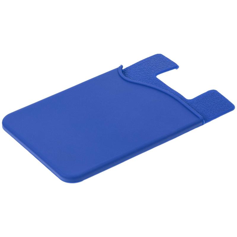 Чехол для карты на телефон Shelley,силикон, синий, 13339.40