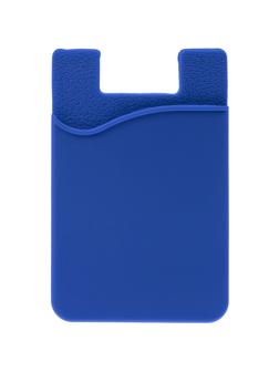 Чехол для карты на телефон Shelley,силикон, синий, 13339.40