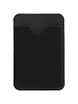Чехол для карты на телефон Devon, иск.кожа, черный, 15605.30