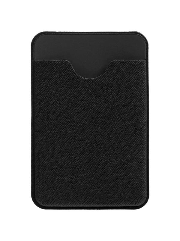 Чехол для карты на телефон Devon, иск.кожа, черный, 15605.30