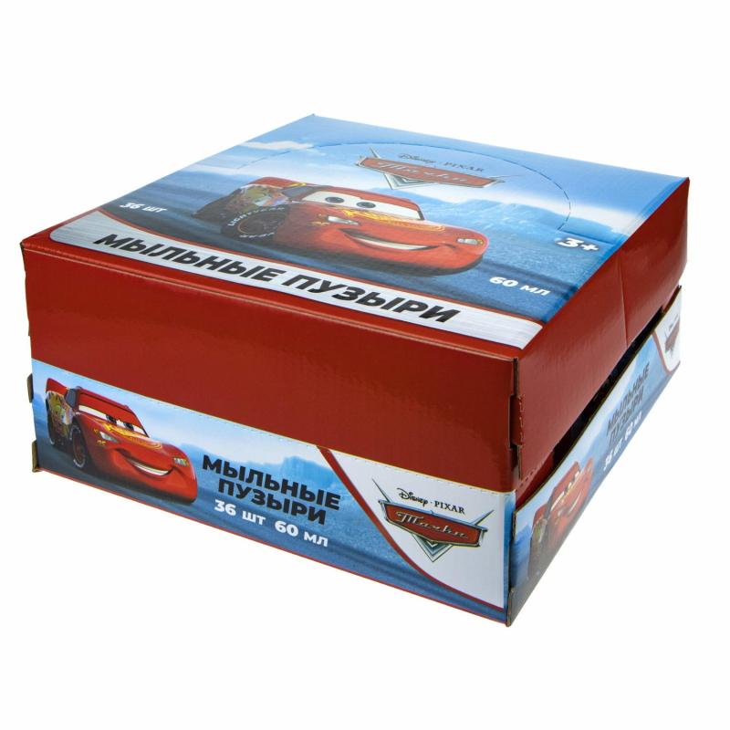 Мыльные пузыри Тачки, 60 мл, д/б, Т22257