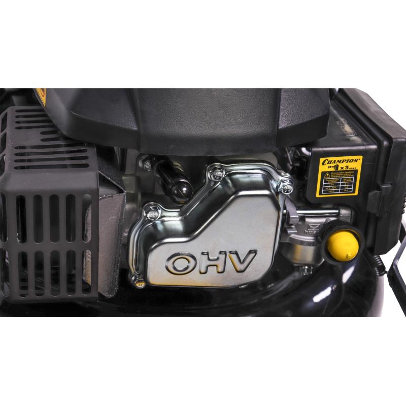 Газонокосилка Champion LM4627 (2,6кВт привод 457мм 60л 25-75мм 28,7 кг 3в1)