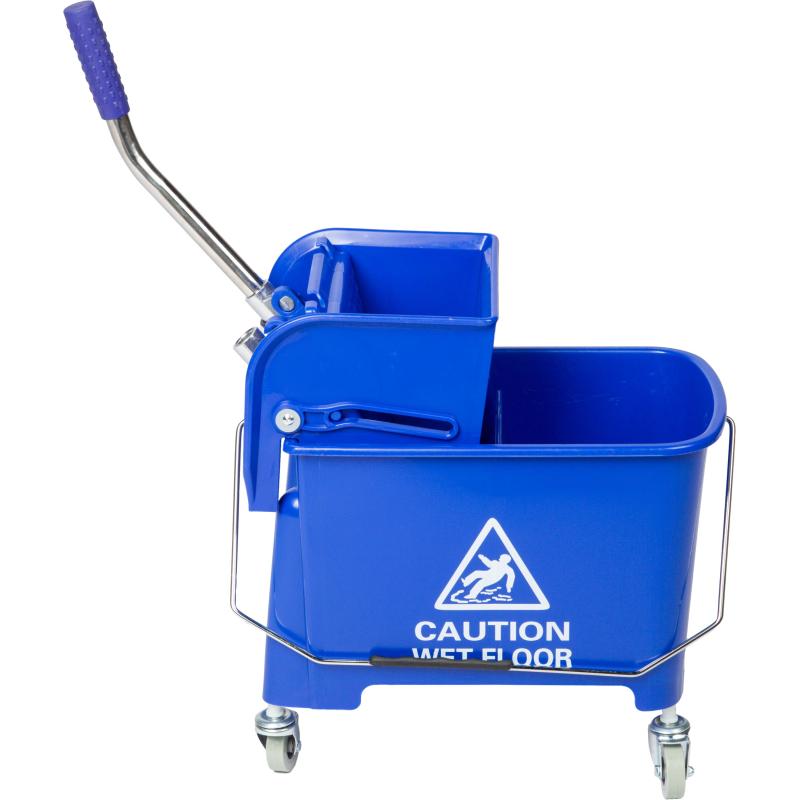 Тележка уборочная мини с отжимом,Luscan Professional,20л, 63x27x67см, синяя