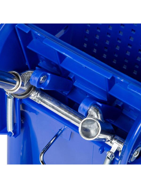 Тележка уборочная мини с отжимом,Luscan Professional,20л, 63x27x67см, синяя