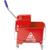 Тележка уборочная мини с отжимом, Luscan Prof, 20л, 63x27x67см, красная