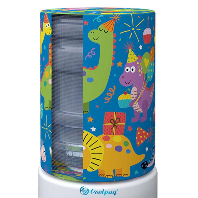 Чехол для бут воды 19л Children19_04, Dino Динозавры (для кулера)